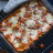 Baked pasta with tomatoes and cheese