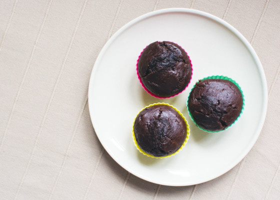 Dark muffins